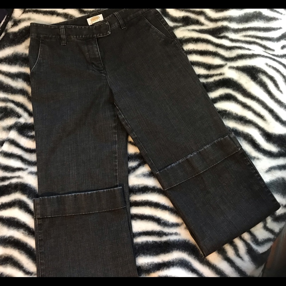 Talbots, Petite, Jean Trouser, Size 8P